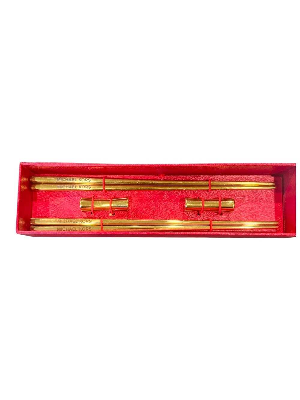 Michael Kors Year of the Horse Chopsticks Set Rare!